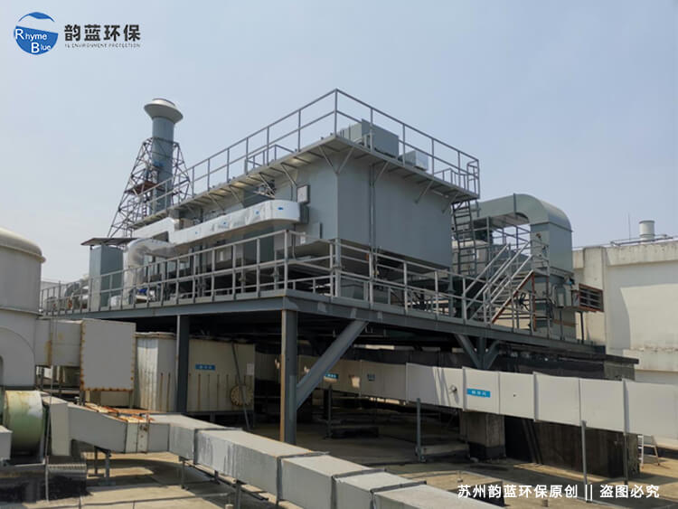 半導體電子廠廢氣處理工程 無錫某半導體電子廠廢氣處理工程(圖1)